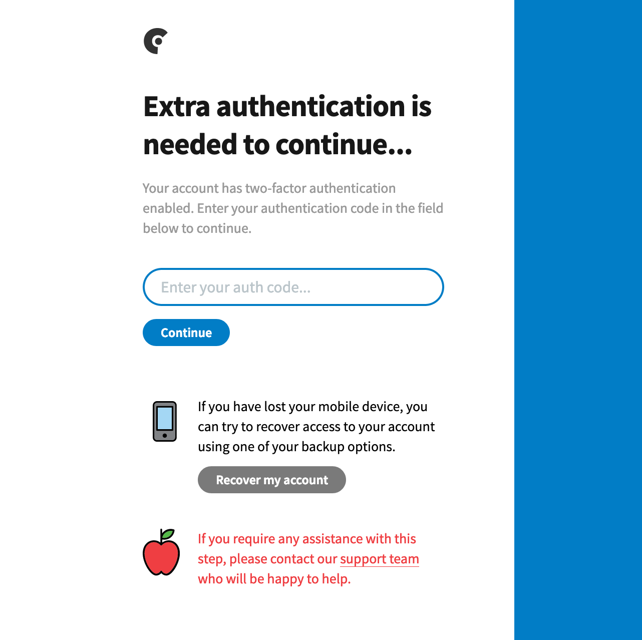 Developh - TURN ON TWO-FACTOR AUTHENTICATION (Which means that